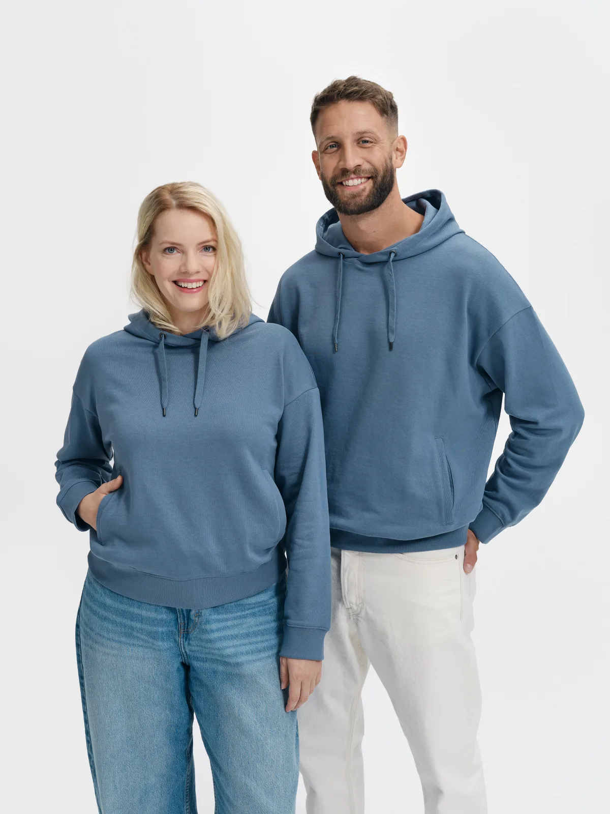 Stormforge - Sweater heren 80% katoen 20% polyester - 420 — foto van pasvorm en styling 2